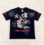 Hellstar Vintage Wash Claw & Star Graphic Oversized T-Shirt - Black