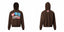 Broken Planet It Starts With Luv Brown Oversized Graphic Hoodie