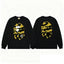 BAPE Style Big Camo Ape Head Long-Sleeve Tee - Black/Yellow