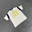 Broken Planet #22 Color Block Mesh Baseball Jersey - White Navy