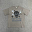 Broken Planet Out Of The Shadows Skull Graphic T-Shirt - Taupe Grey
