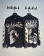 Hellstar Records Crown of Thorns Graphic Long Sleeve Tee - Washed Black