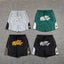 Broken Planet Curved Seam Graffiti Basketball Shorts‑4 Colors