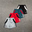 Broken Planet 3‑Stripe Retro Track Shorts (4 Colors)