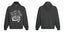 Broken Planet Star Gazing Dark Grey Oversized Graphic Hoodie