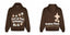 Broken Planet Fear of the Unknown Brown Oversized Hoodie