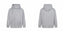 Broken Planet Heather Grey Oversized Basic Hoodie
