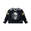 "Godspeed" Layered Mesh Skull Long Sleeve Jersey (Black/Yellow)