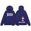 Broken Planet Core Logo Indigo Oversized Hoodie