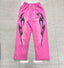 HELLSTAR Hot Pink Tribal Flame Heavyweight Sweatpants