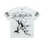 Hellstar Path to Paradise Graphic Oversized T-Shirt - Streetwear Washed Black