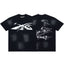 Hellstar Distressed Rip & Fray Vintage Washed Graphic T-Shirt