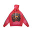 HELLSTAR Flame Skull Burst & Sleeve Text Heavyweight Hoodie