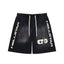 Hellstar Paint Splatter Gradient Drawstring Shorts