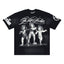 Hellstar Studios Sounds Graphic Oversized Cotton T-Shirt - Black
