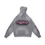 HELLSTAR Flame Paint Splatter Gradient Vintage Wash Hoodie
