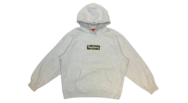 Supreme Box Logo Hoodie Ash Grey (FW23) (P) Main Image