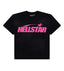Hellstar Classic Logo Gel Tee Black/Pink