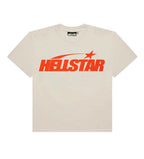 Hellstar Classic Logo Gel Tee Cream/Orange