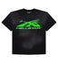 Hellstar Sport Logo Gel Tee Black/Green