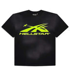 Hellstar Sport Logo Gel Tee Black/Green