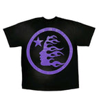 Hellstar Sport Logo Gel Tee Black/Purple
