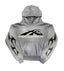 Hellstar Sport Logo Hoodie Faded Grey