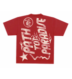 Hellstar Studios Jesus Emblem Tee Blood Red