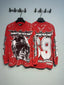 Hellstar Skull Number 69 Graphic Long Sleeve Tee - Red