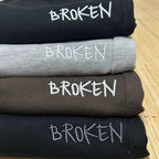 Broken Planet "BROKEN" Script Sweat Shorts - 3 Colors Available