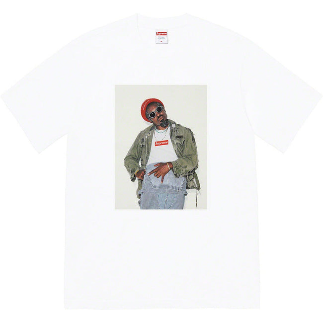 Supreme André 3000 White Photo Tee Hover Image