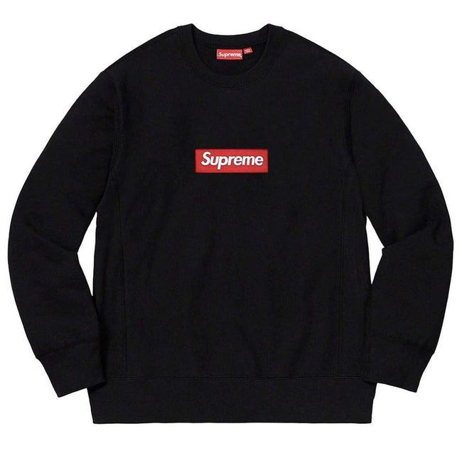 Supreme Box Logo Crewneck – Black Hover Image