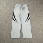 Broken Planet Angular Color‑Block Wide Leg Track Pants‑4 Colors