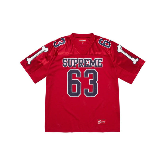 Supreme Bones Football Jersey – Red Hover Image