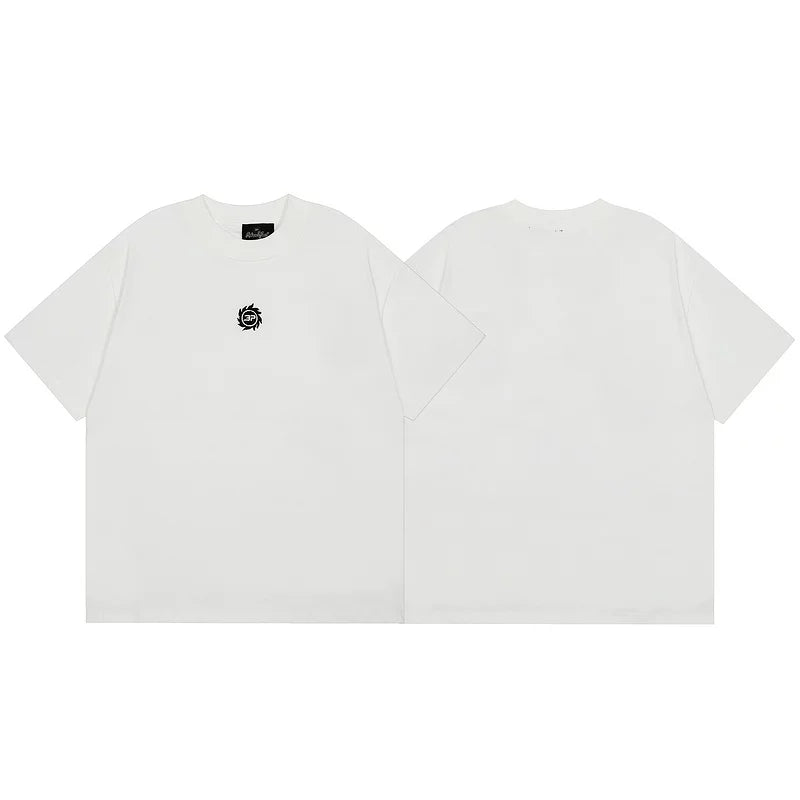 Broken Planet Badge Logo White T-Shirt