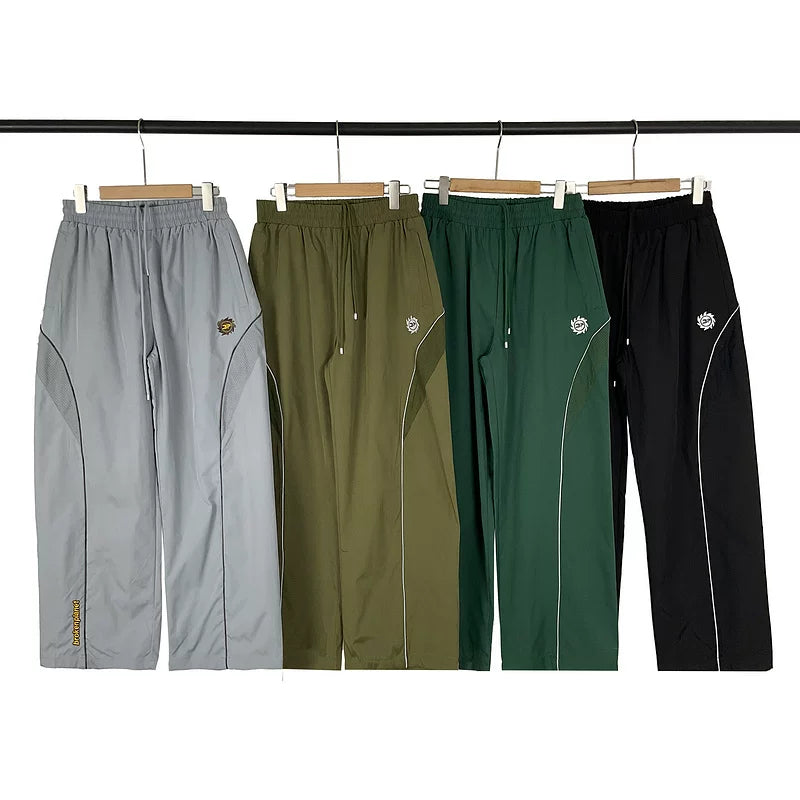 Broken Planet Curved Panel Nylon Track Pants - 4 Colors Available