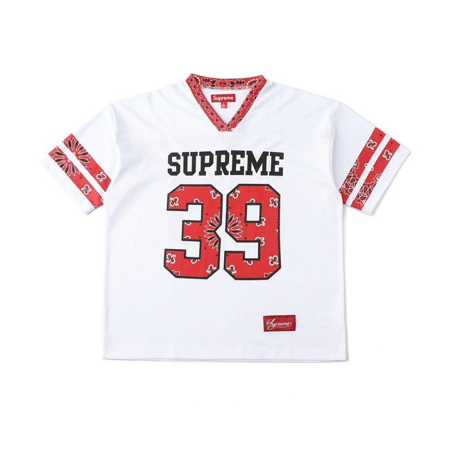 Supreme Bandana Football Jersey – White Hover Image