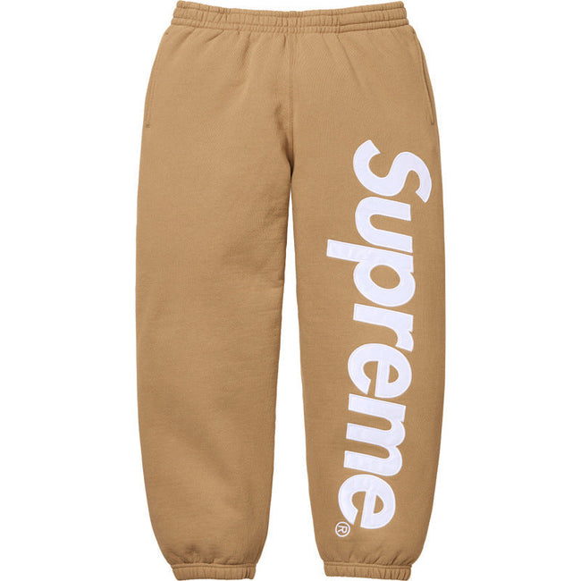 Supreme Leg Logo Sweatpants - Camel / Tan Hover Image