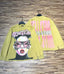 Hellstar Cyber Goggles Portrait Graphic Long Sleeve Tee - Olive Green