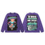 Hellstar The Future Is Hellstar Graphic Long Sleeve Tee - Purple