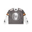 "Godspeed" Layered Mesh Skull Long Sleeve Jersey (Grey/White/Orange)