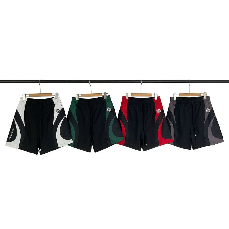 Broken Planet Curved Panel Nylon Sports Shorts - 4 Colors Available