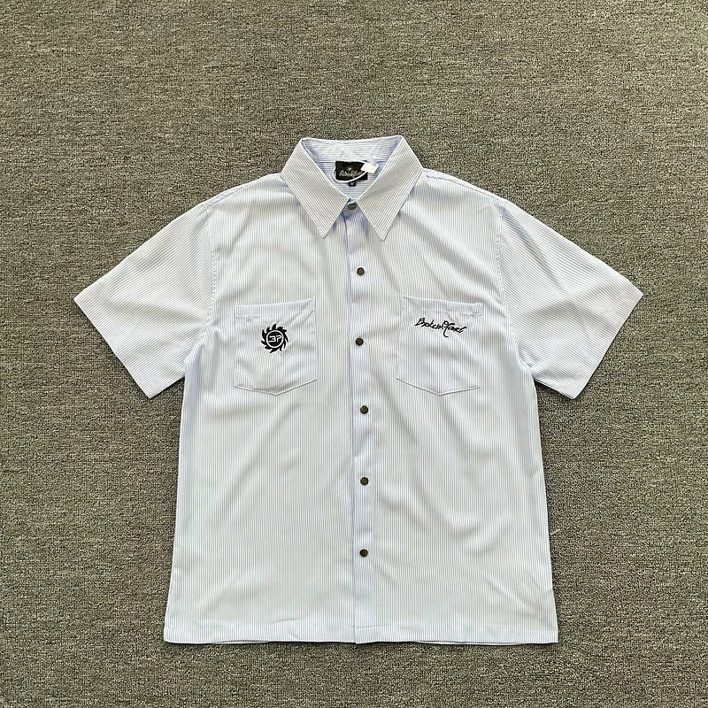 Broken Planet Stripe Short Sleeve Shirt - 3 Colors Available