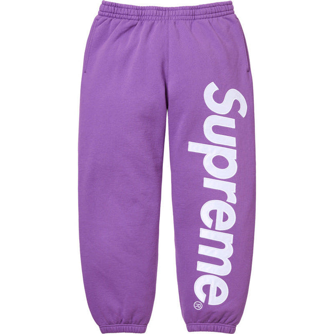 Supreme Leg Logo Sweatpants - Purple Hover Image