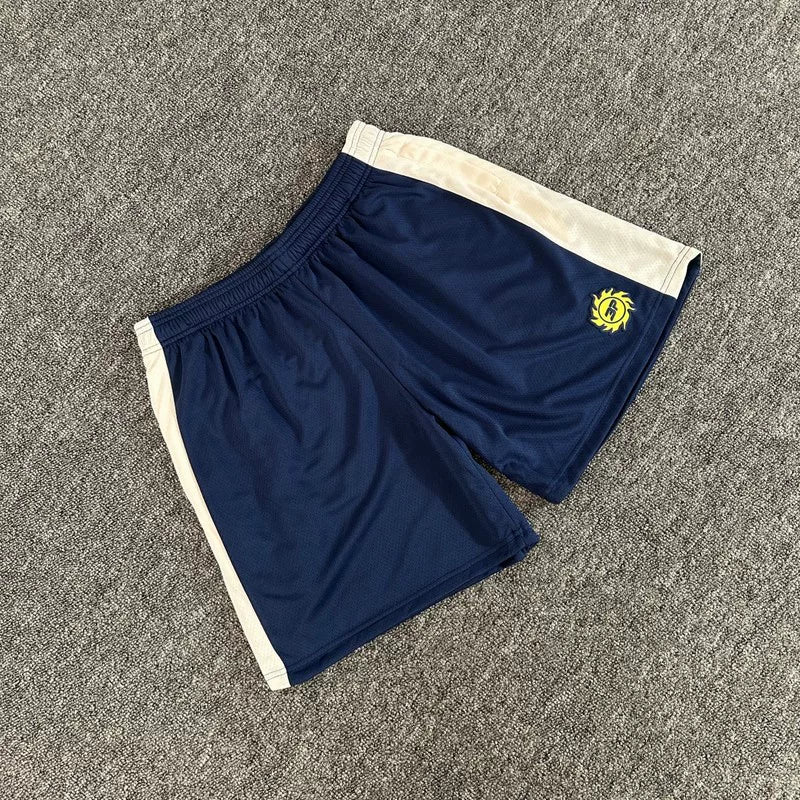 Broken Planet Side Stripe Mesh Basketball Shorts - Navy