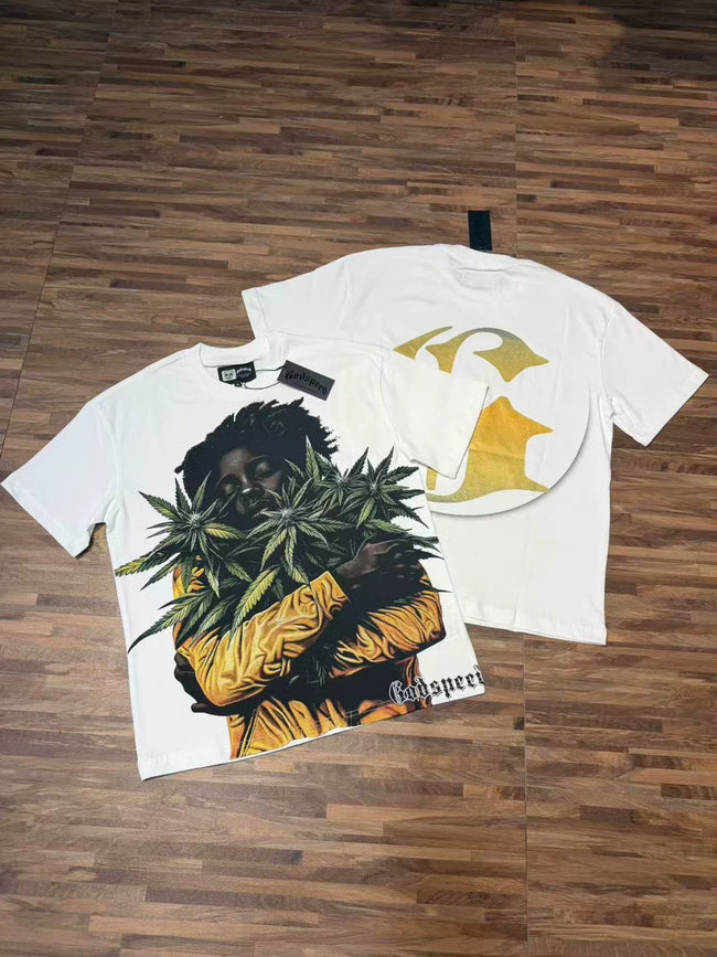 Godspeed Jungle Warrior Graphic T-Shirt – White Hover Image