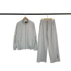 Broken Planet Piping Trim Track Jacket & Wide Leg Pants Set - 3 Colors Available