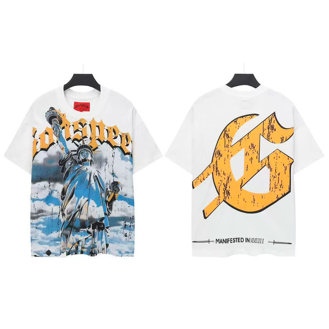 Godspeed Vintage Mountain Graphic T-Shirt – White Hover Image