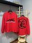 Hellstar Circle Graphic Long Sleeve Tee - Red