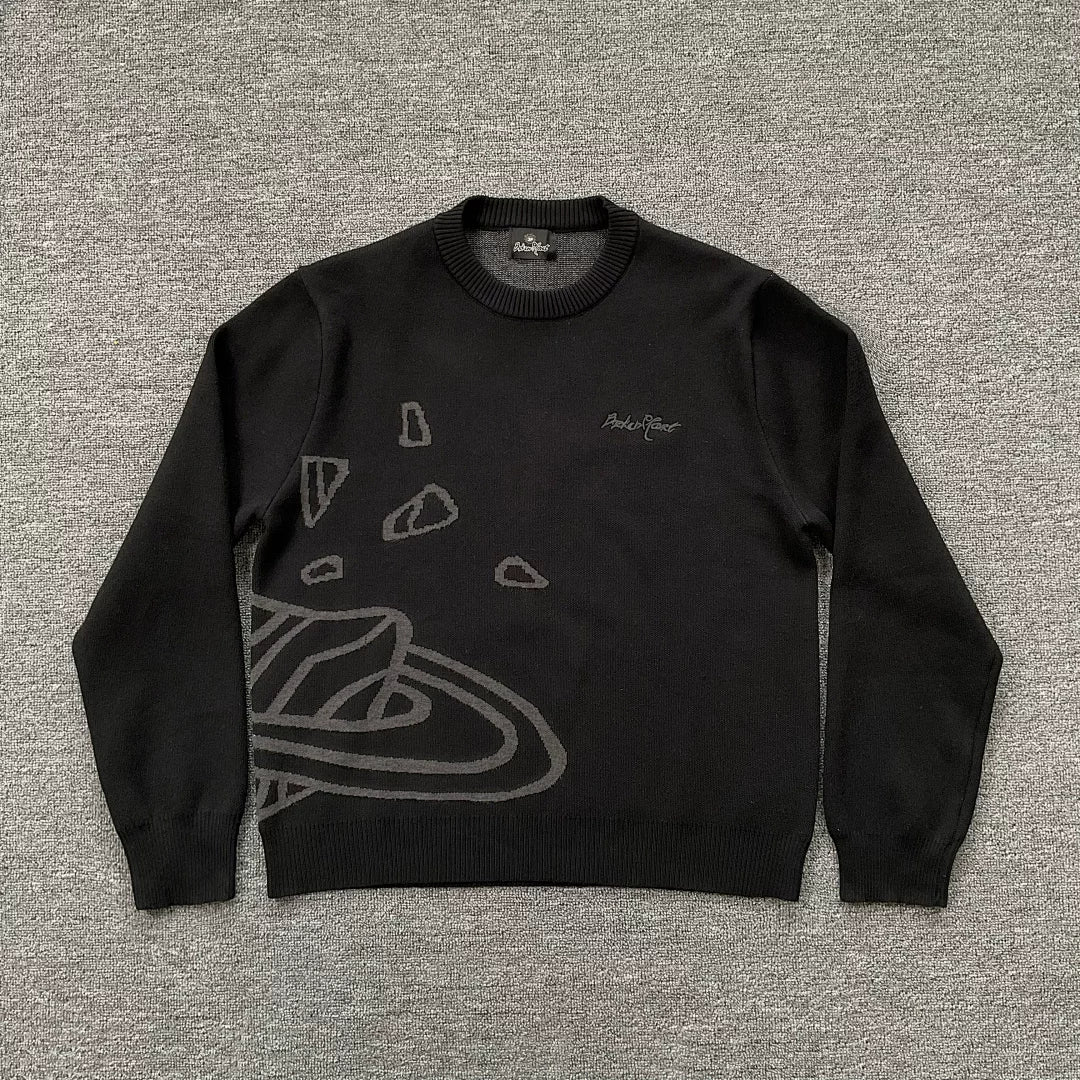 Broken Planet Cracked Planet Knit Sweater - 4 Colors Available